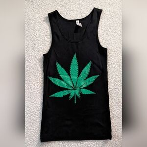 *3/$15* Pot Leaf Tank Top